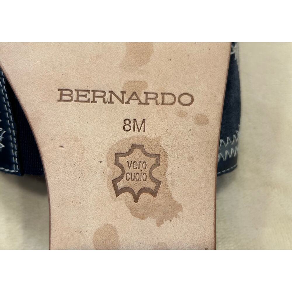 Bernardo Ombre Patchwork Wedge Slide, Size 8M - Picture 7 of 7